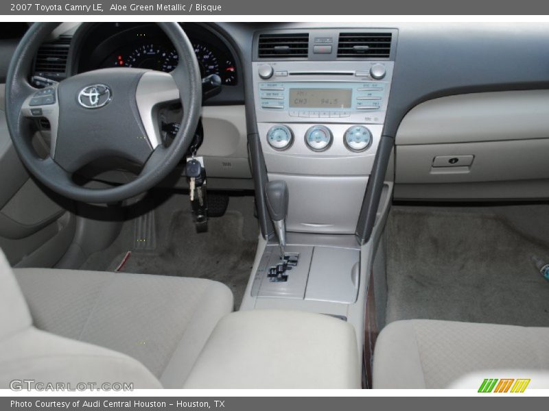 Aloe Green Metallic / Bisque 2007 Toyota Camry LE