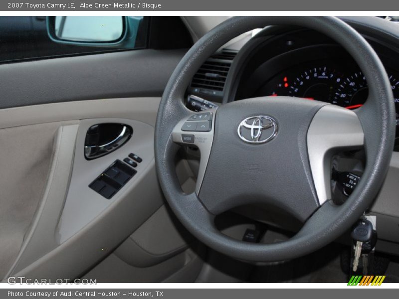 Aloe Green Metallic / Bisque 2007 Toyota Camry LE