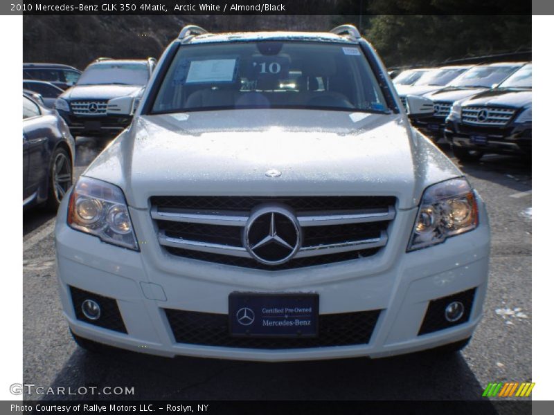 Arctic White / Almond/Black 2010 Mercedes-Benz GLK 350 4Matic