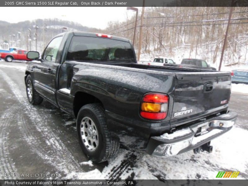 Onyx Black / Dark Pewter 2005 GMC Sierra 1500 SLE Regular Cab