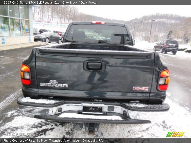 Onyx Black / Dark Pewter 2005 GMC Sierra 1500 SLE Regular Cab