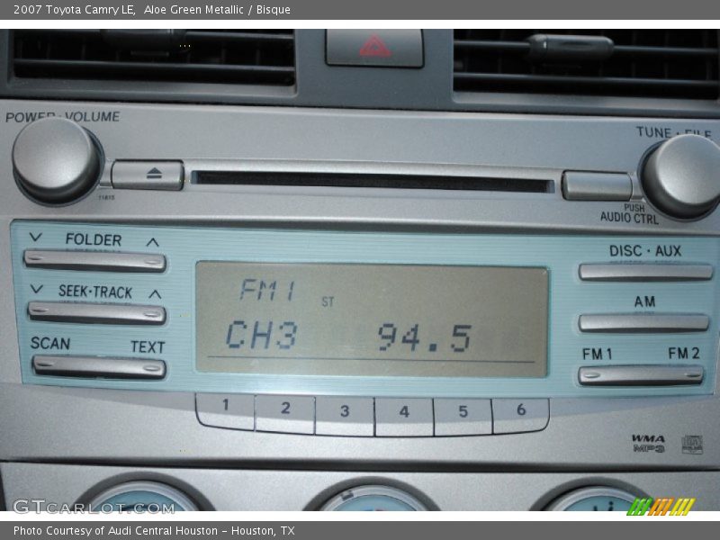 Aloe Green Metallic / Bisque 2007 Toyota Camry LE