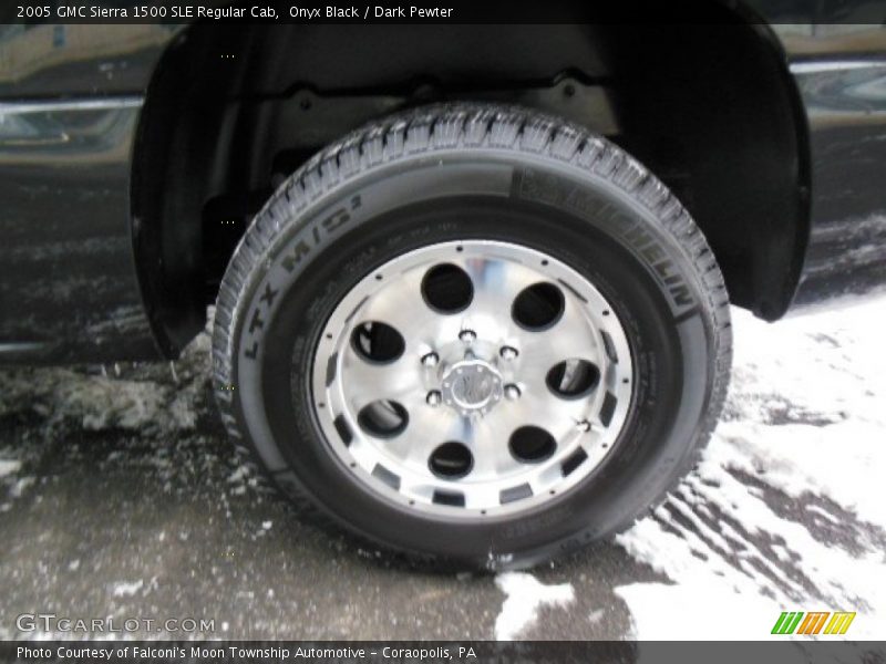 Onyx Black / Dark Pewter 2005 GMC Sierra 1500 SLE Regular Cab