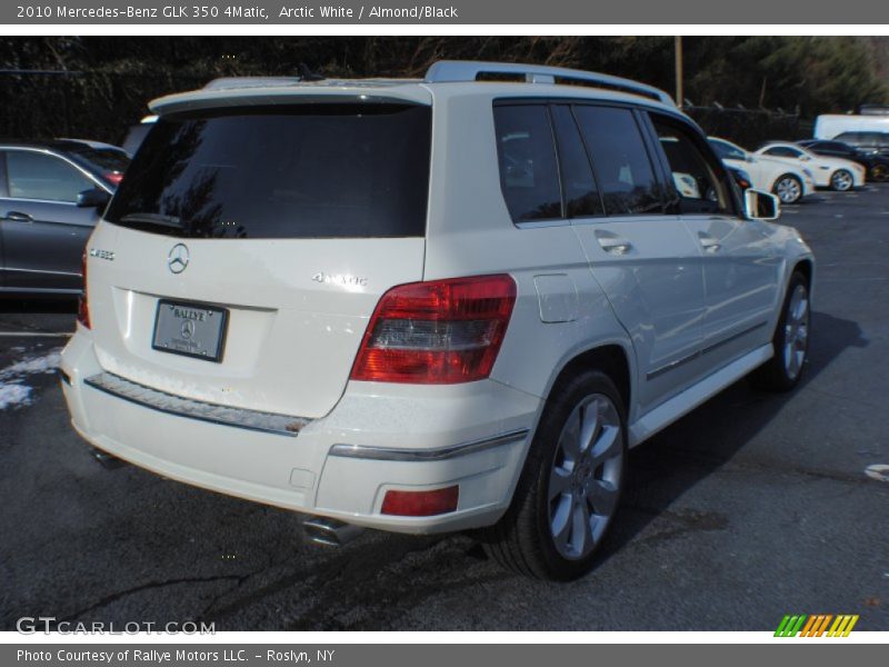 Arctic White / Almond/Black 2010 Mercedes-Benz GLK 350 4Matic