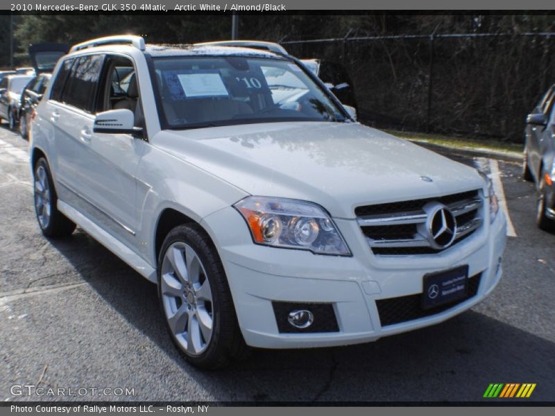 Arctic White / Almond/Black 2010 Mercedes-Benz GLK 350 4Matic