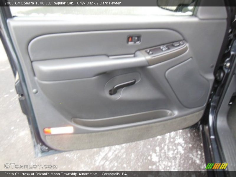 Onyx Black / Dark Pewter 2005 GMC Sierra 1500 SLE Regular Cab