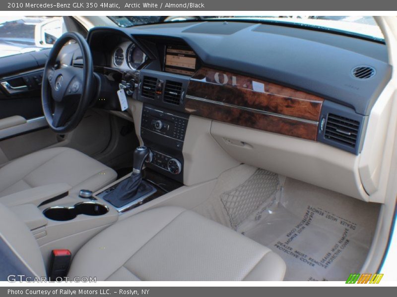 Arctic White / Almond/Black 2010 Mercedes-Benz GLK 350 4Matic