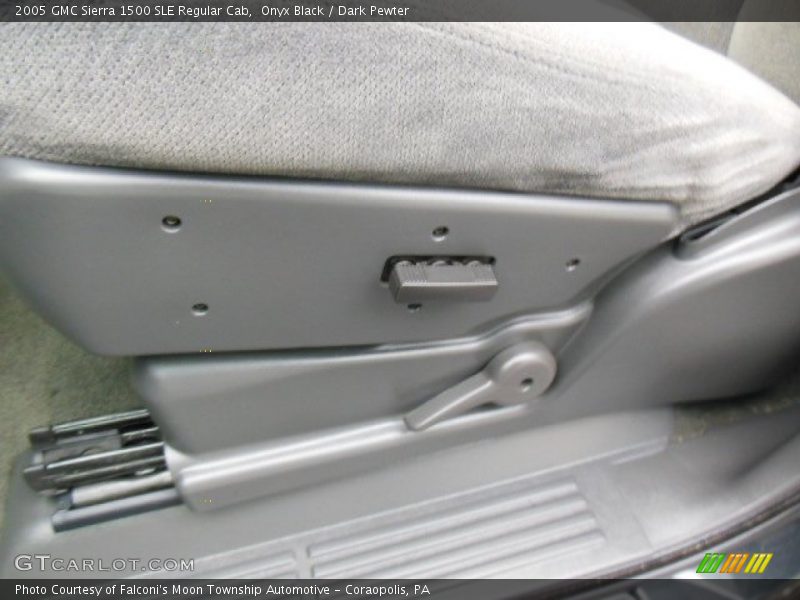 Onyx Black / Dark Pewter 2005 GMC Sierra 1500 SLE Regular Cab