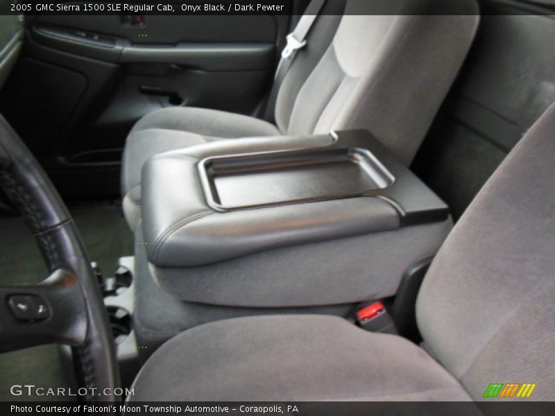 Onyx Black / Dark Pewter 2005 GMC Sierra 1500 SLE Regular Cab