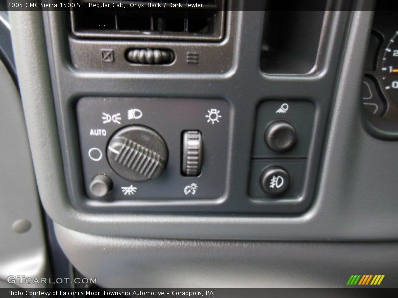 Onyx Black / Dark Pewter 2005 GMC Sierra 1500 SLE Regular Cab
