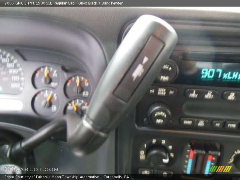 Onyx Black / Dark Pewter 2005 GMC Sierra 1500 SLE Regular Cab