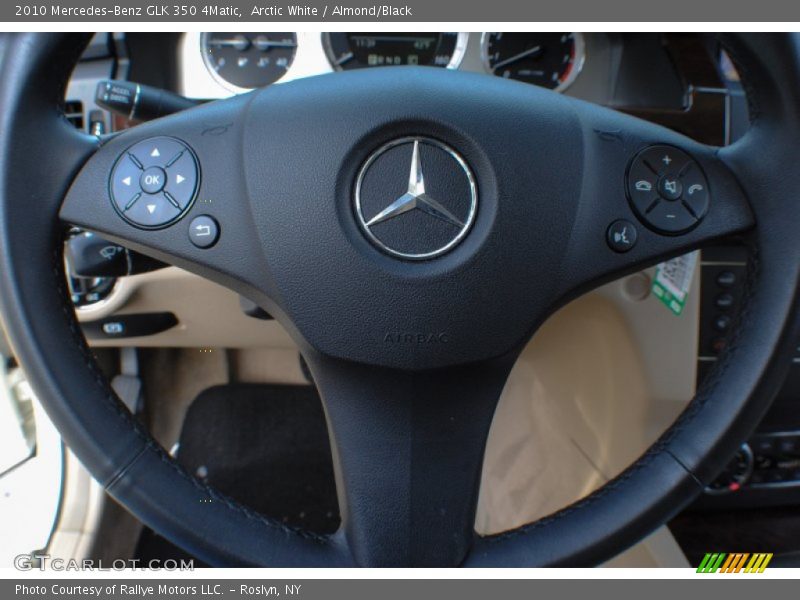Arctic White / Almond/Black 2010 Mercedes-Benz GLK 350 4Matic