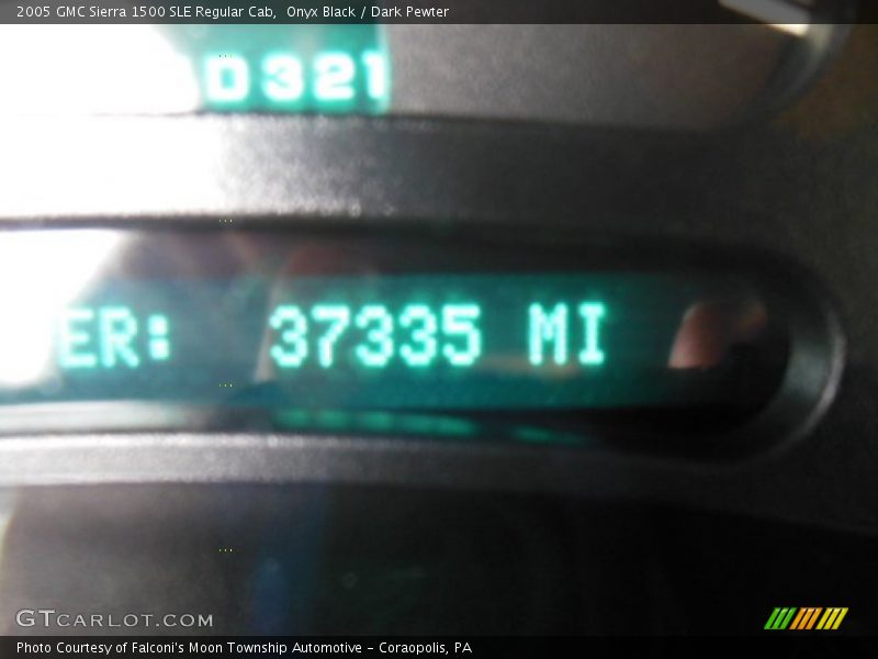 Onyx Black / Dark Pewter 2005 GMC Sierra 1500 SLE Regular Cab
