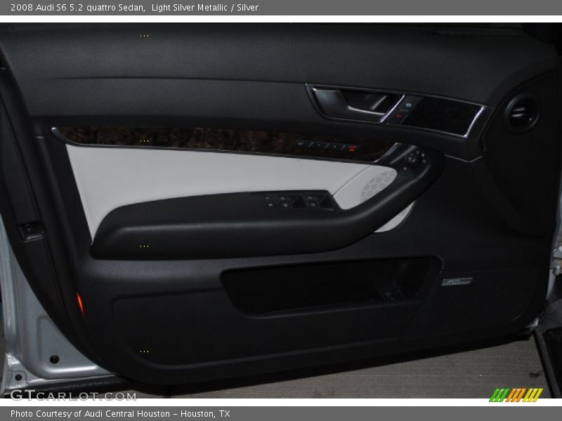 Light Silver Metallic / Silver 2008 Audi S6 5.2 quattro Sedan