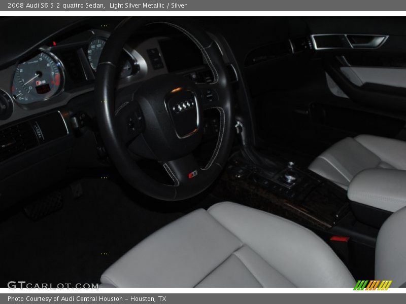 Light Silver Metallic / Silver 2008 Audi S6 5.2 quattro Sedan