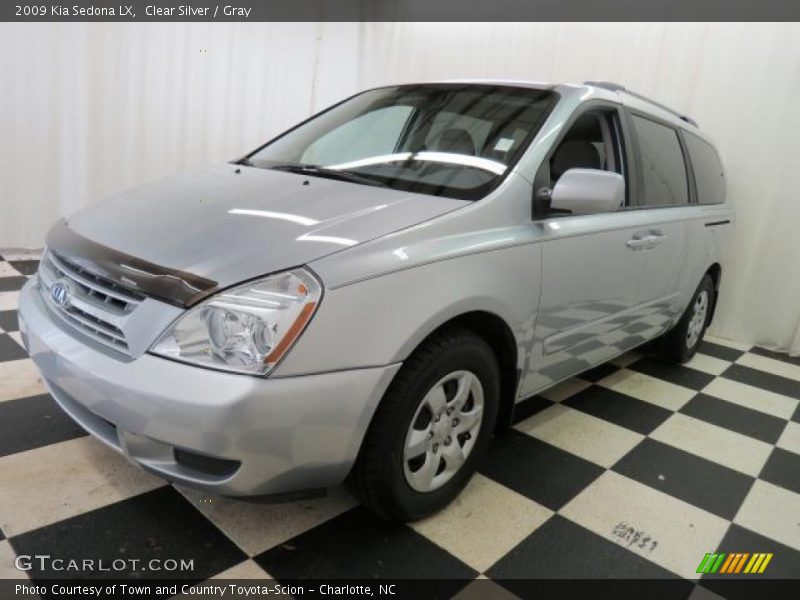 Clear Silver / Gray 2009 Kia Sedona LX