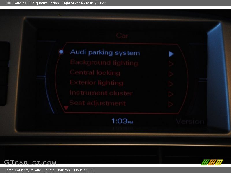 Light Silver Metallic / Silver 2008 Audi S6 5.2 quattro Sedan