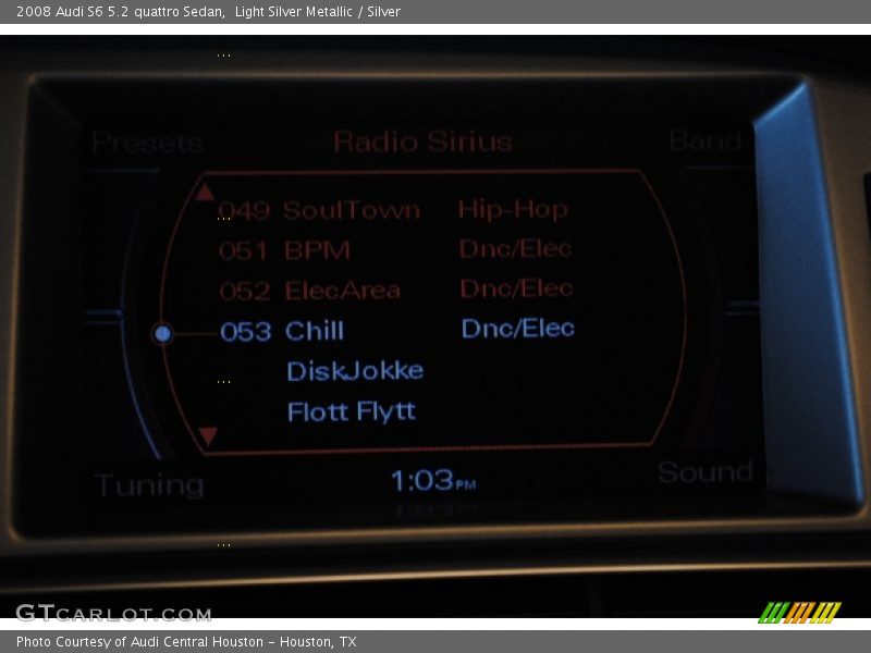 Light Silver Metallic / Silver 2008 Audi S6 5.2 quattro Sedan