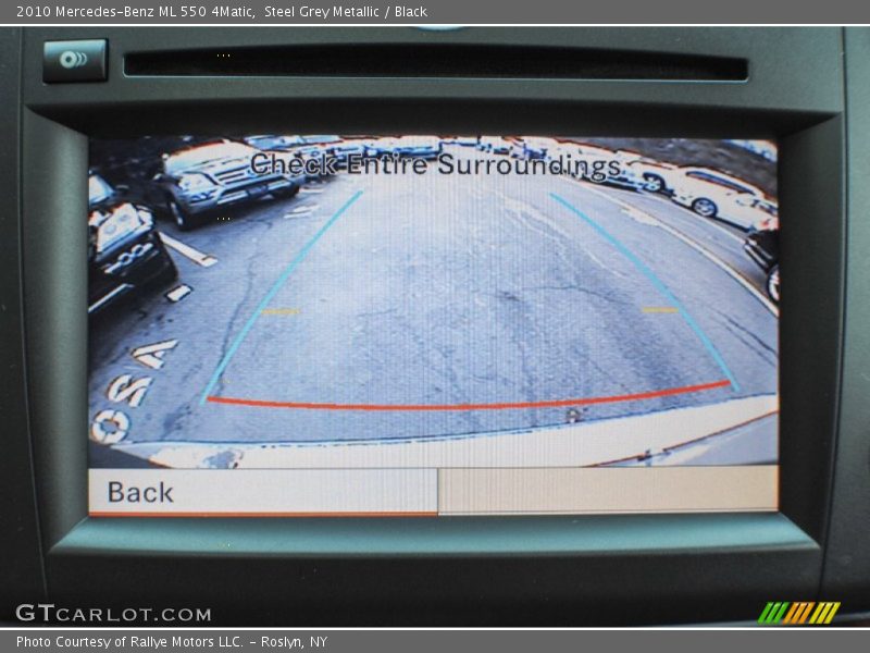 Steel Grey Metallic / Black 2010 Mercedes-Benz ML 550 4Matic