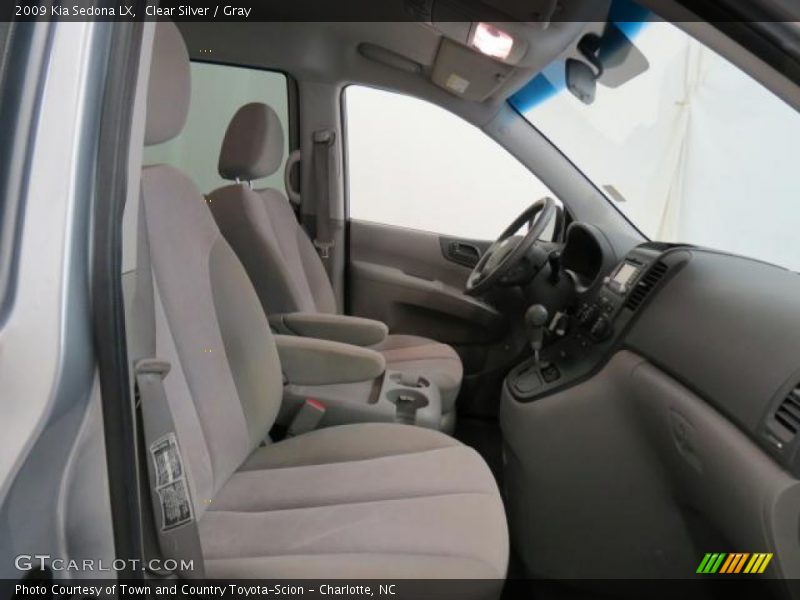 Clear Silver / Gray 2009 Kia Sedona LX