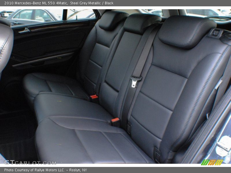 Steel Grey Metallic / Black 2010 Mercedes-Benz ML 550 4Matic