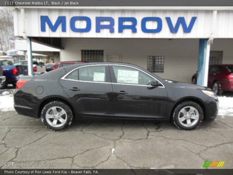 Black / Jet Black 2013 Chevrolet Malibu LT