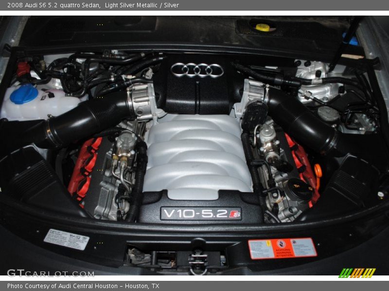  2008 S6 5.2 quattro Sedan Engine - 5.2 Liter DOHC 40-Valve VVT V10