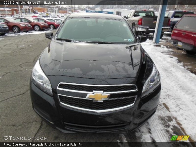 Black / Jet Black 2013 Chevrolet Malibu LT