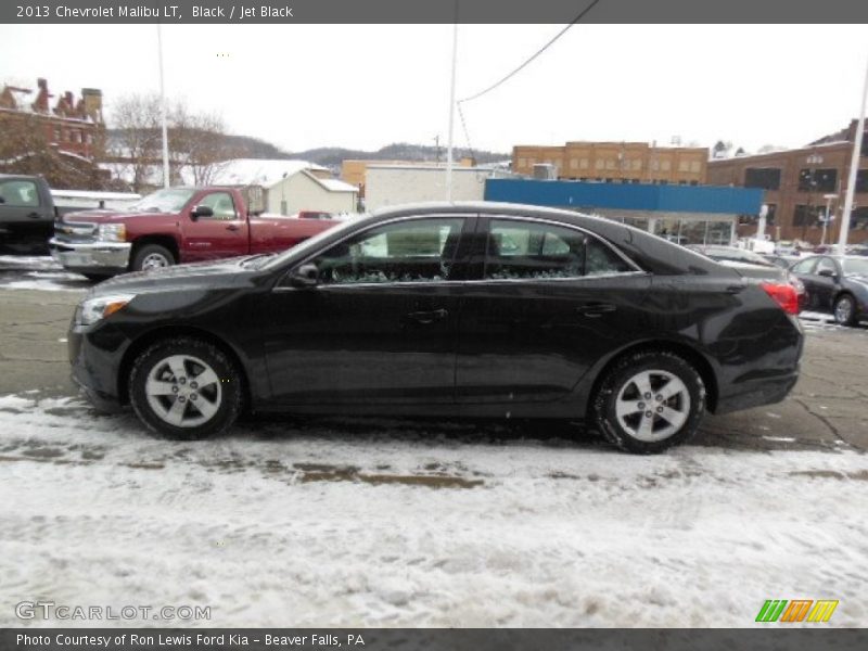 Black / Jet Black 2013 Chevrolet Malibu LT