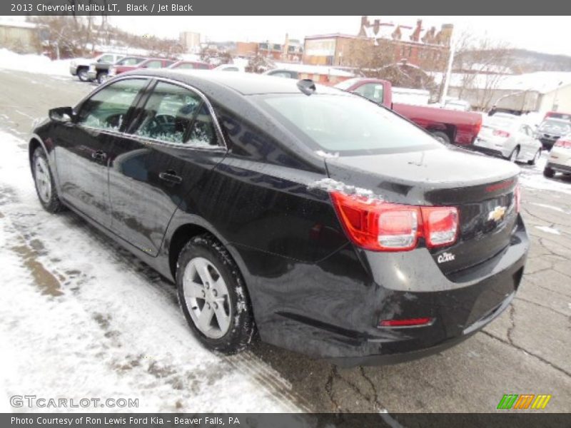 Black / Jet Black 2013 Chevrolet Malibu LT