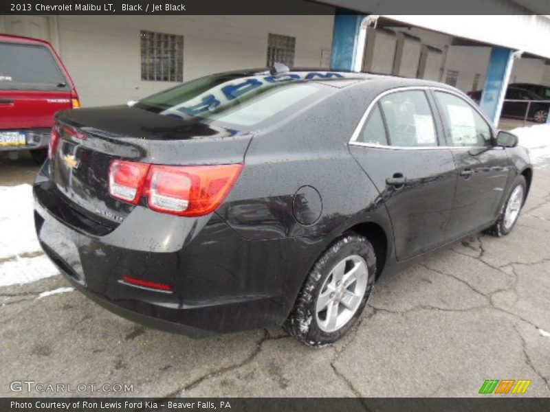 Black / Jet Black 2013 Chevrolet Malibu LT