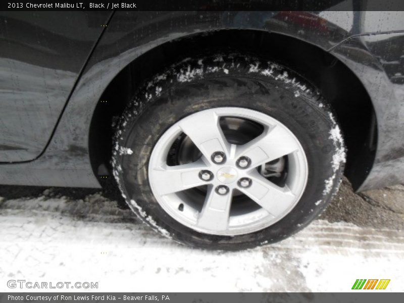 Black / Jet Black 2013 Chevrolet Malibu LT