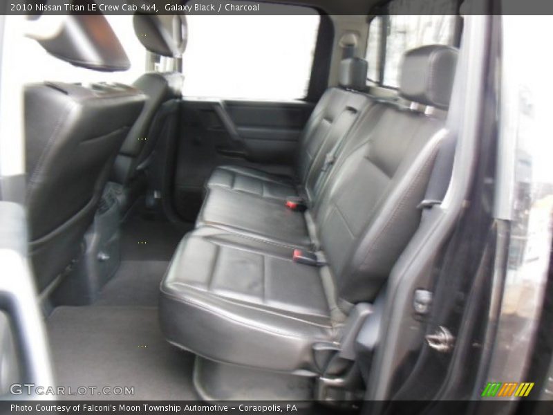 Galaxy Black / Charcoal 2010 Nissan Titan LE Crew Cab 4x4