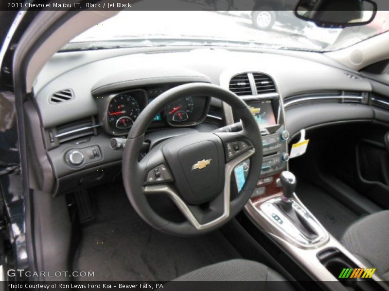 Black / Jet Black 2013 Chevrolet Malibu LT