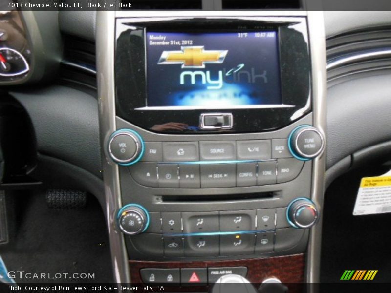 Black / Jet Black 2013 Chevrolet Malibu LT