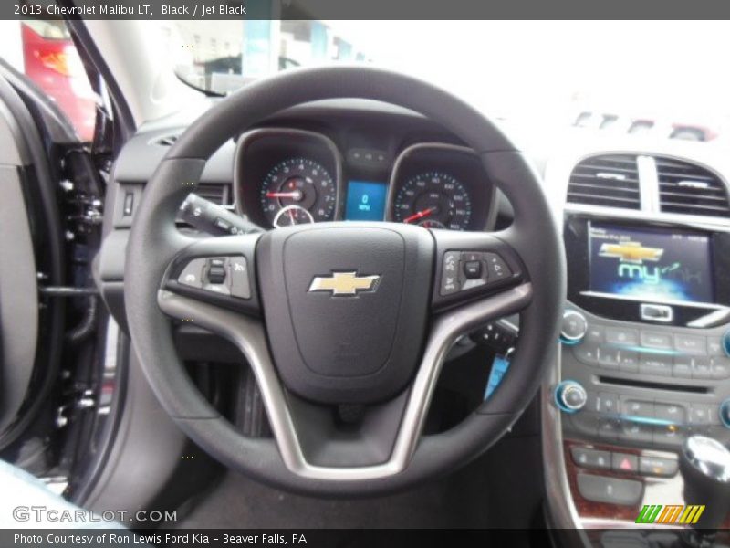 Black / Jet Black 2013 Chevrolet Malibu LT