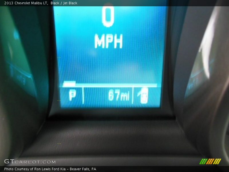 Black / Jet Black 2013 Chevrolet Malibu LT