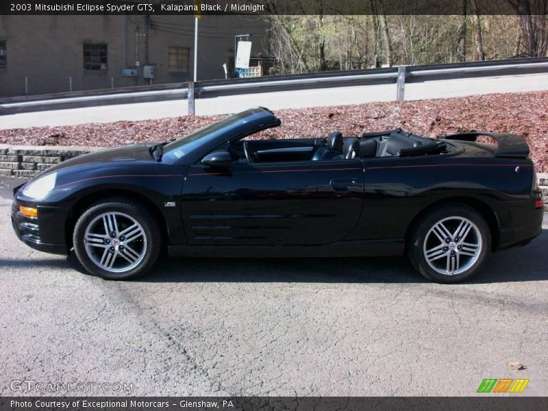 Kalapana Black / Midnight 2003 Mitsubishi Eclipse Spyder GTS