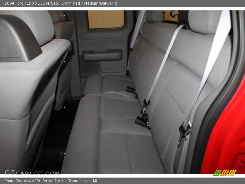Bright Red / Medium/Dark Flint 2004 Ford F150 XL SuperCab