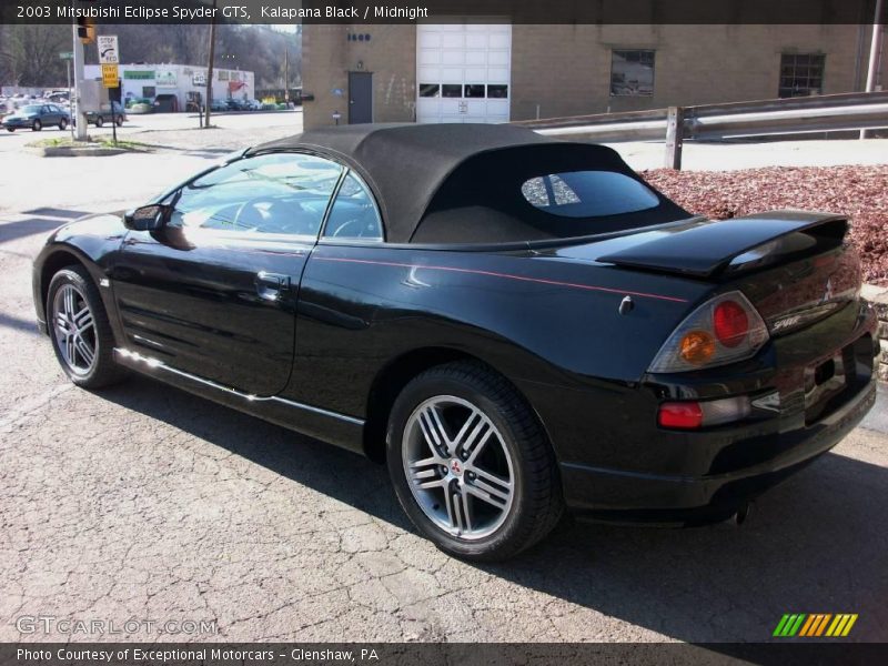 Kalapana Black / Midnight 2003 Mitsubishi Eclipse Spyder GTS
