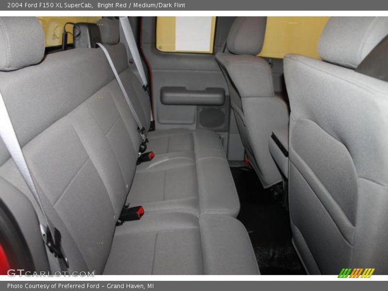 Bright Red / Medium/Dark Flint 2004 Ford F150 XL SuperCab