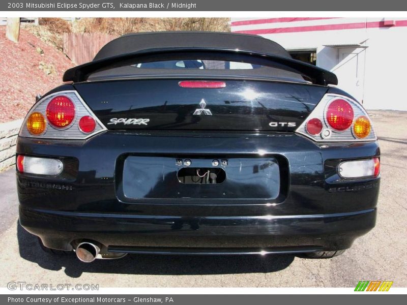 Kalapana Black / Midnight 2003 Mitsubishi Eclipse Spyder GTS