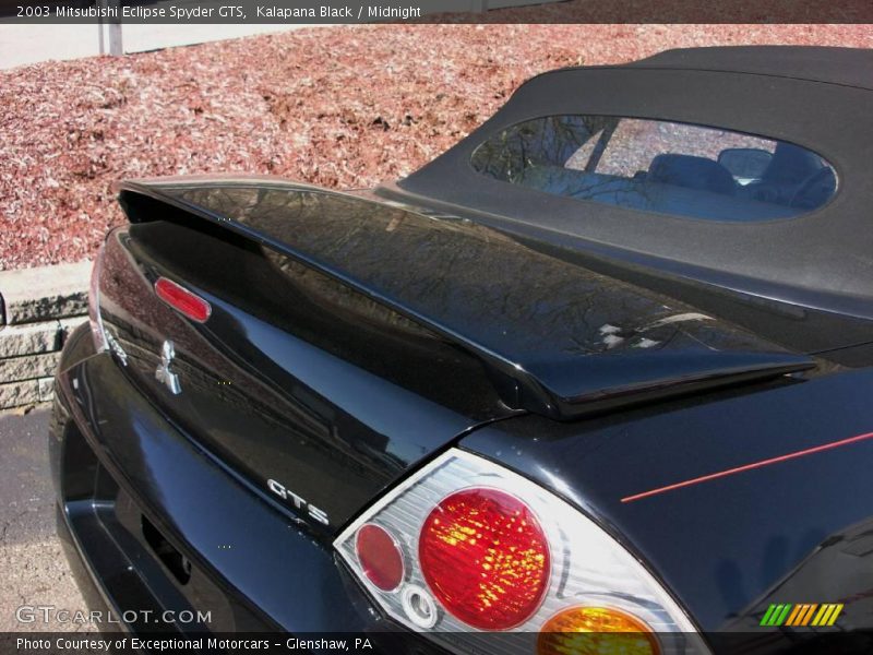 Kalapana Black / Midnight 2003 Mitsubishi Eclipse Spyder GTS