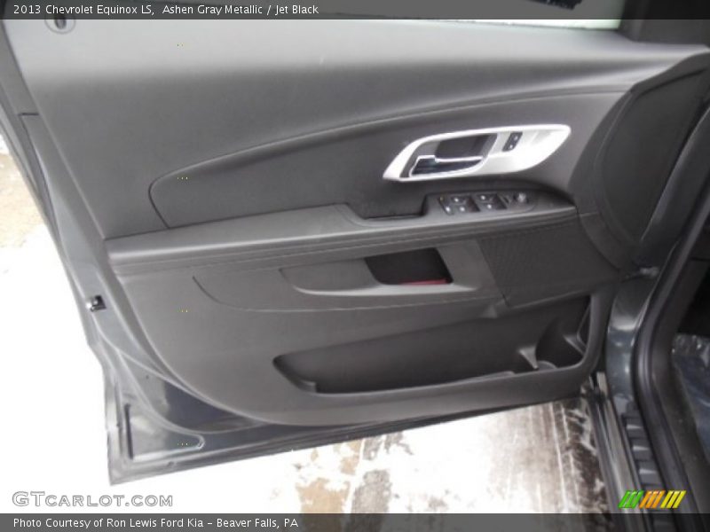 Ashen Gray Metallic / Jet Black 2013 Chevrolet Equinox LS