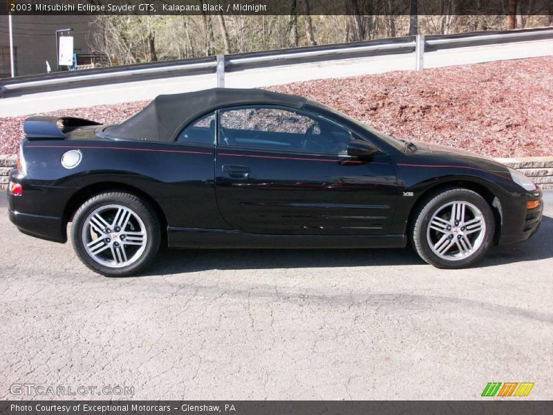 Kalapana Black / Midnight 2003 Mitsubishi Eclipse Spyder GTS
