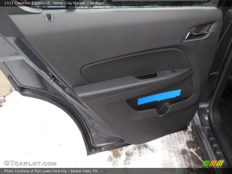 Ashen Gray Metallic / Jet Black 2013 Chevrolet Equinox LS
