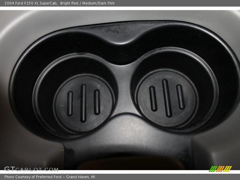Bright Red / Medium/Dark Flint 2004 Ford F150 XL SuperCab