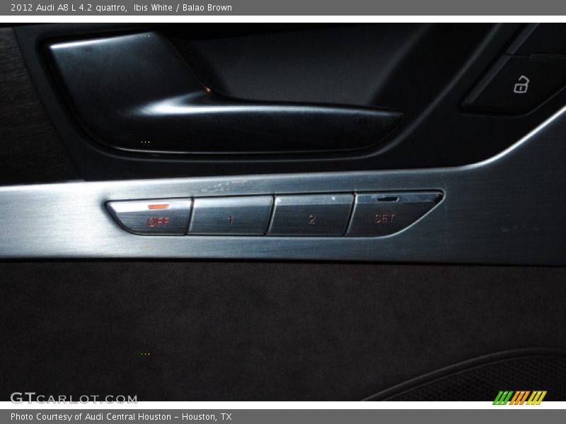 Ibis White / Balao Brown 2012 Audi A8 L 4.2 quattro