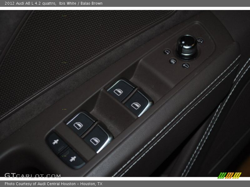 Ibis White / Balao Brown 2012 Audi A8 L 4.2 quattro