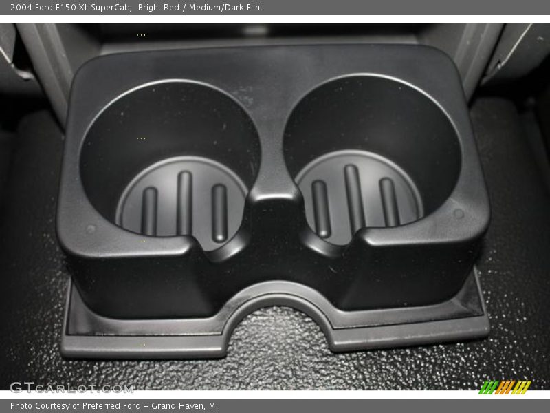 Bright Red / Medium/Dark Flint 2004 Ford F150 XL SuperCab